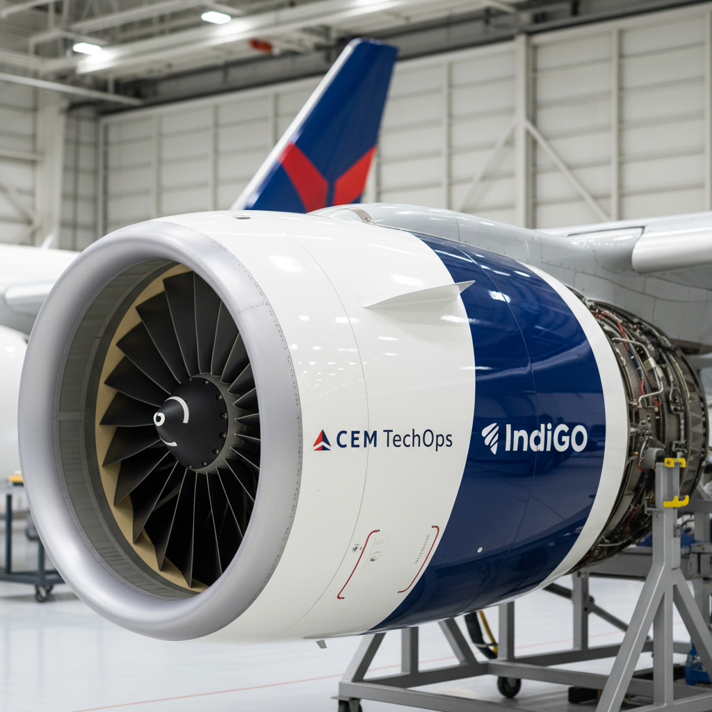 Delta TechOps, IndiGo ile CFM Motor Bakım Anlaşması İmzaladı