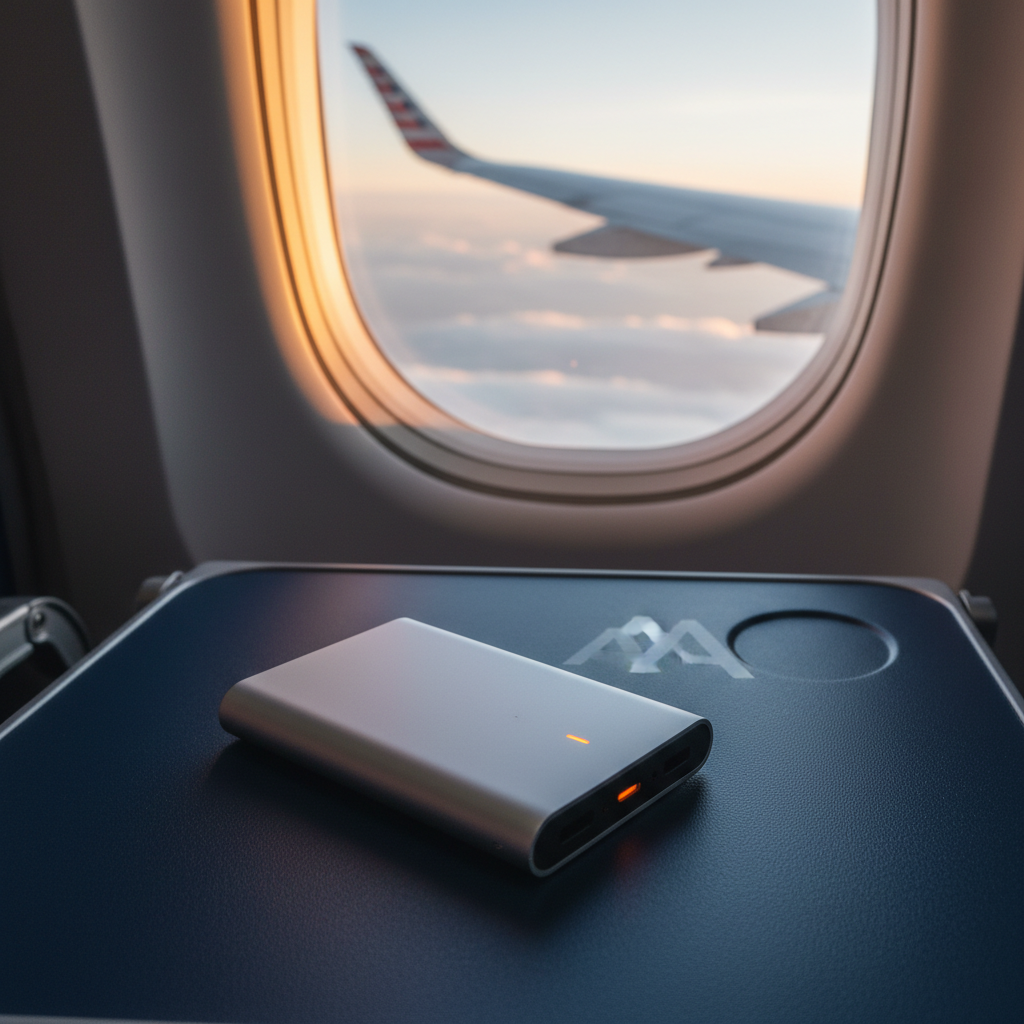 American Airlines'dan Taşınabilir Şarj Aletleri İçin Yeni Düzenlemeler