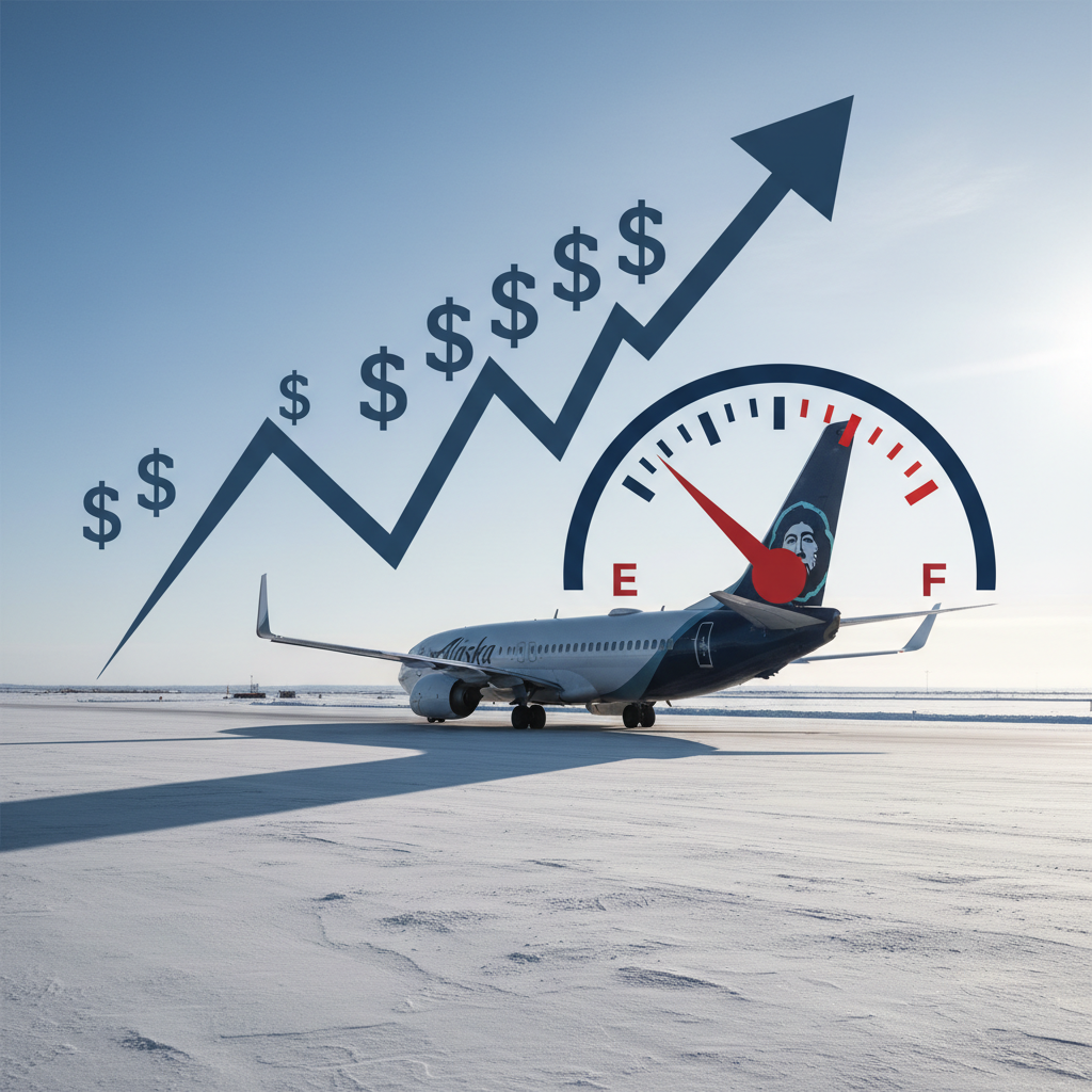 Alaska Air Group, Yakıt Krizi Nedeniyle 1 Milyar Dolar Borçlanma Yolunda