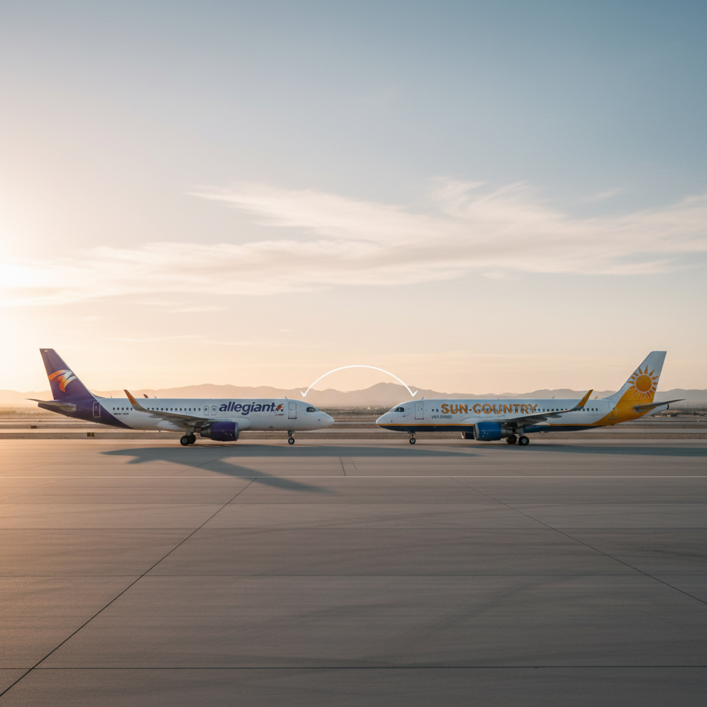 Allegiant, Sun Country'yi 1.5 Milyar Dolar Karşılığında Satın Aldı