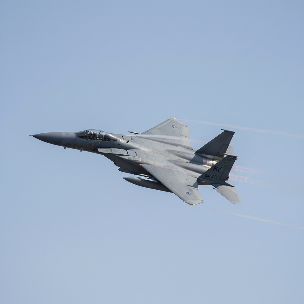 Güney Kore Hava Kuvvetleri'nde F-15K Çarpışmasına Sebep Olan Manevra İncelendi