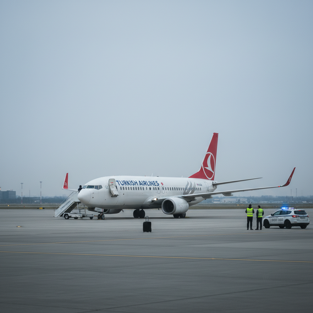 Türk Hava Yolları'nda 'Bomba' İfadesi Uçaktan İndirme Sebebi Oldu