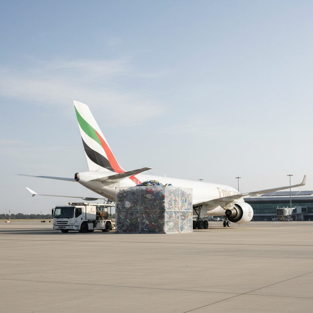 Emirates, 88 Ton Plastik Geri Dönüştürerek Çevreye Katkı Sağladı