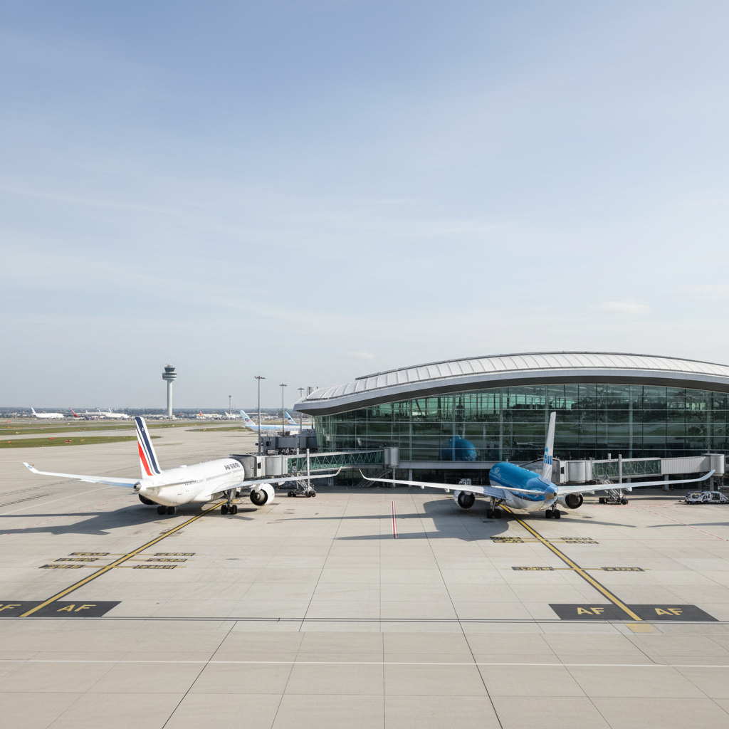 Air France ve KLM, Frankfurt Havalimanı'ndaki Tüm Uçuşlarını Terminal 3'e Taşıdı