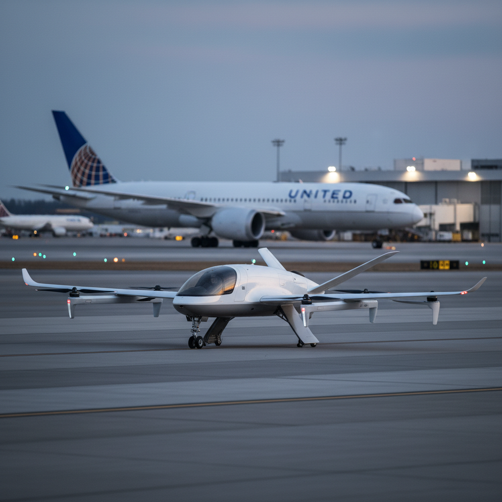 United Airlines CEO'su eVTOL Taksi Projelerine Temkinli Yaklaşıyor