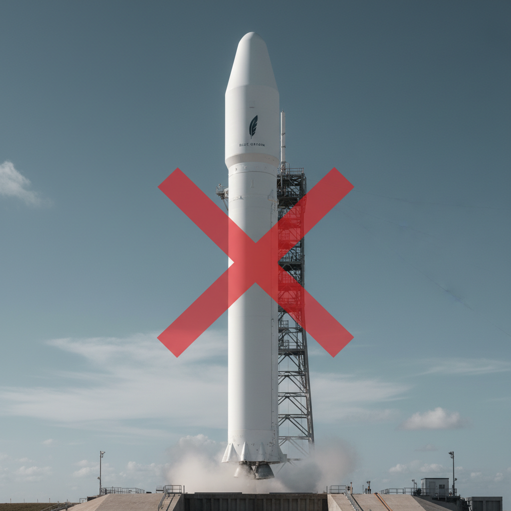 FAA, Blue Origin'in New Glenn Roketini Geçici Olarak Durdurdu