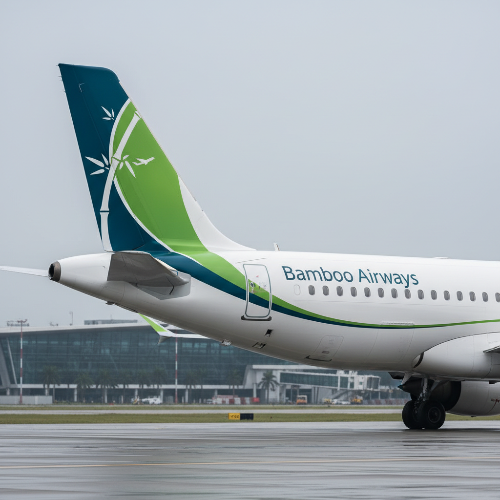 Bamboo Airways'ın Modern Livery Tasarımı Dikkat Çekiyor