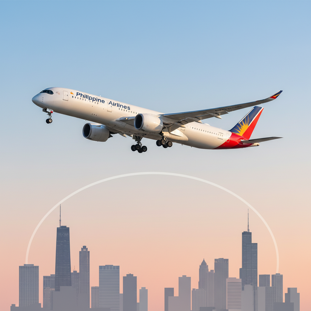 Philippine Airlines, Chicago ile Manila arasında direkt sefer başlatıyor