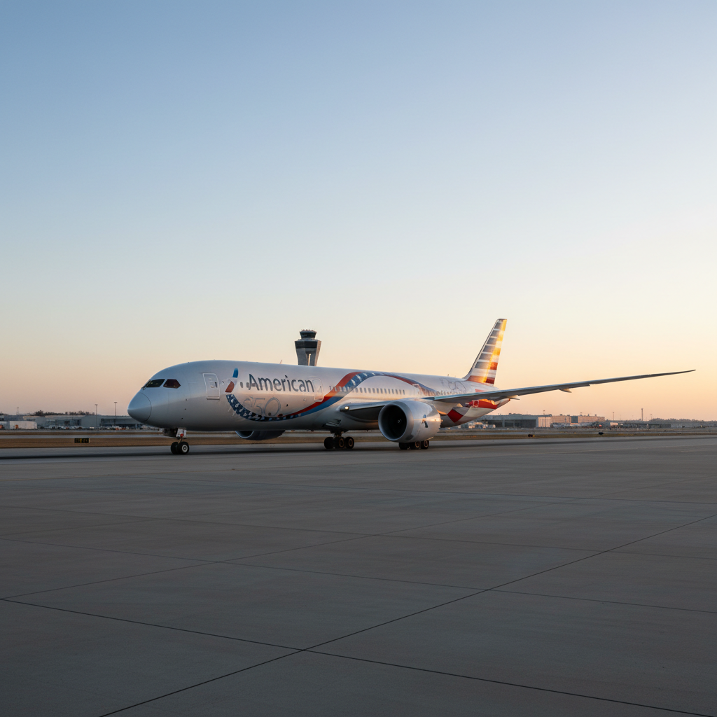 American Airlines, 250. Yıl Kutlaması İçin Özel Tasarım Uçak Tanıttı