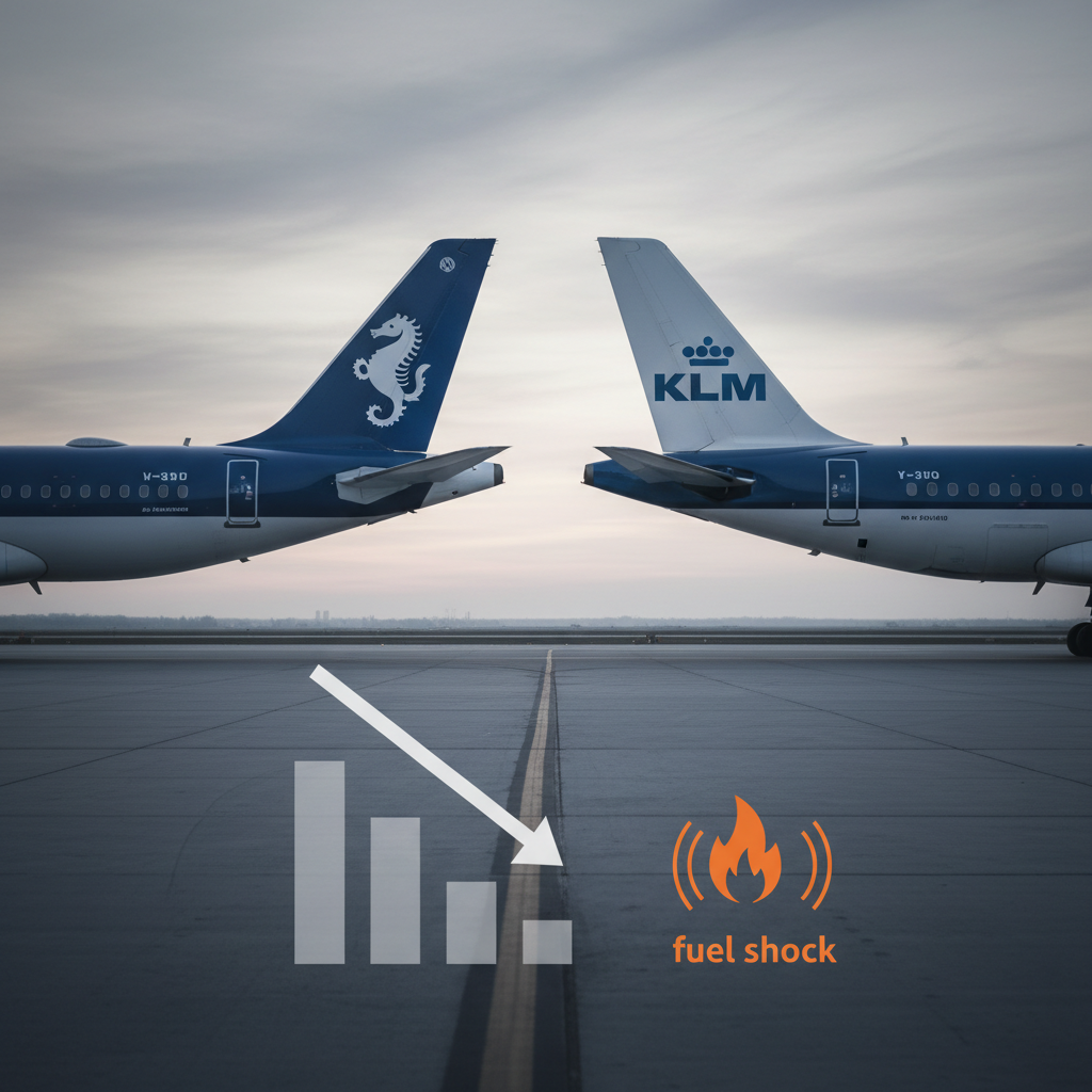 Air France-KLM, 2026 Kapasite Tahminini Aşağı Çekti: Yakıt Şoku Bekleniyor