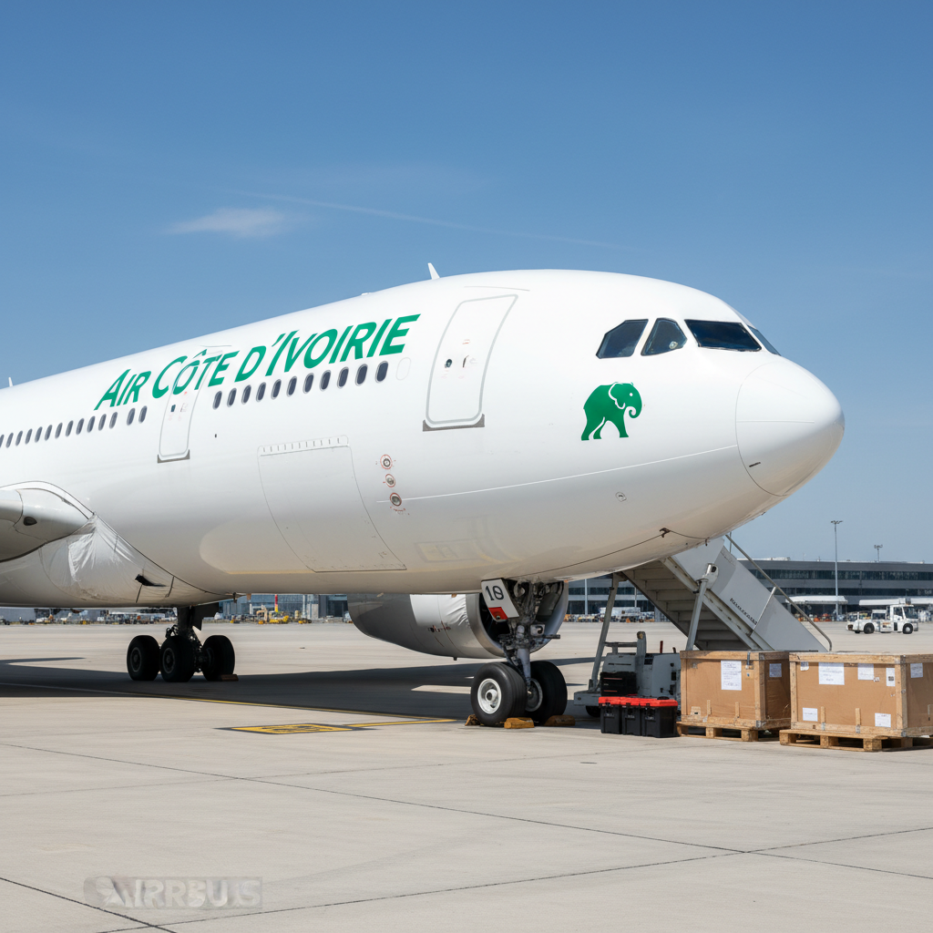 Bucher, Air Côte d'Ivoire'nin Yeni A330-900neo'sunu Donatacak
