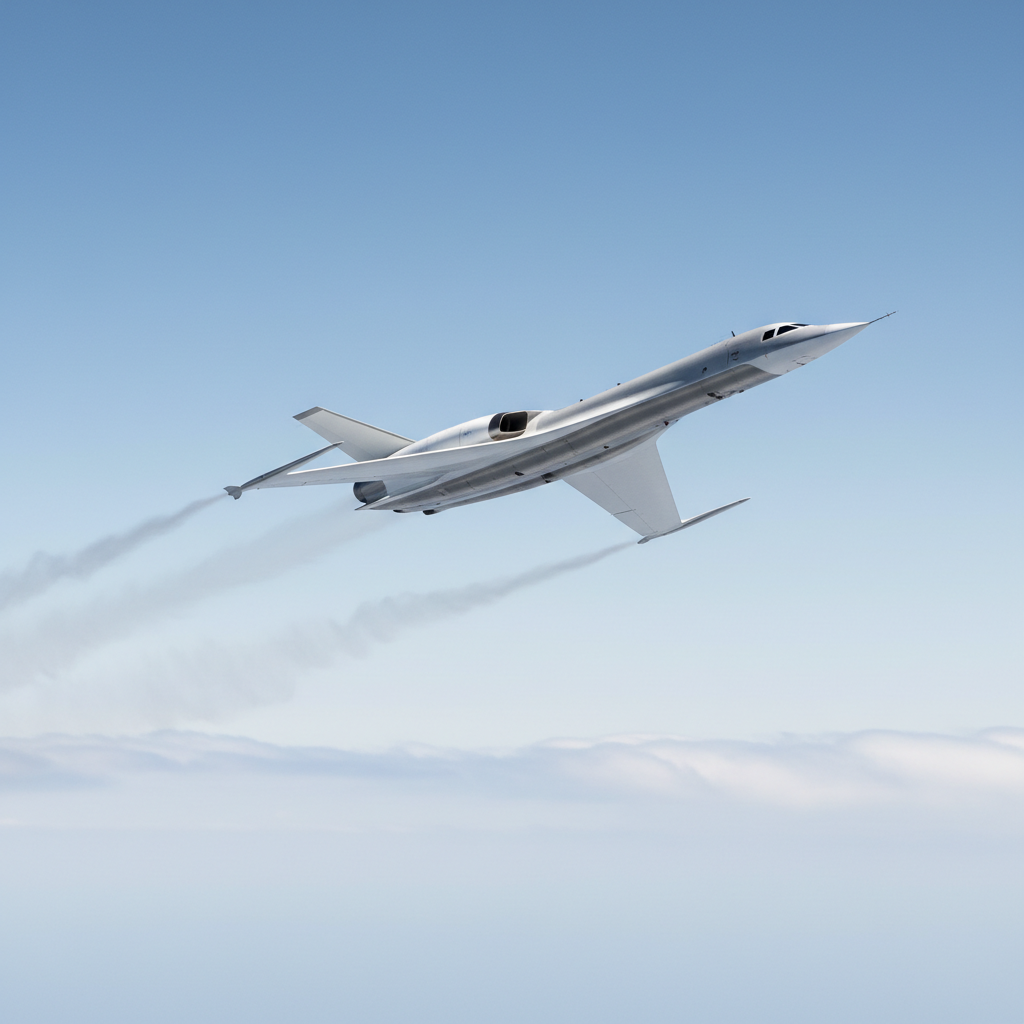 NASA'nın X-59 Uçak Projesi, Süpersonik Uçuşta Gürültüyü Azaltıyor