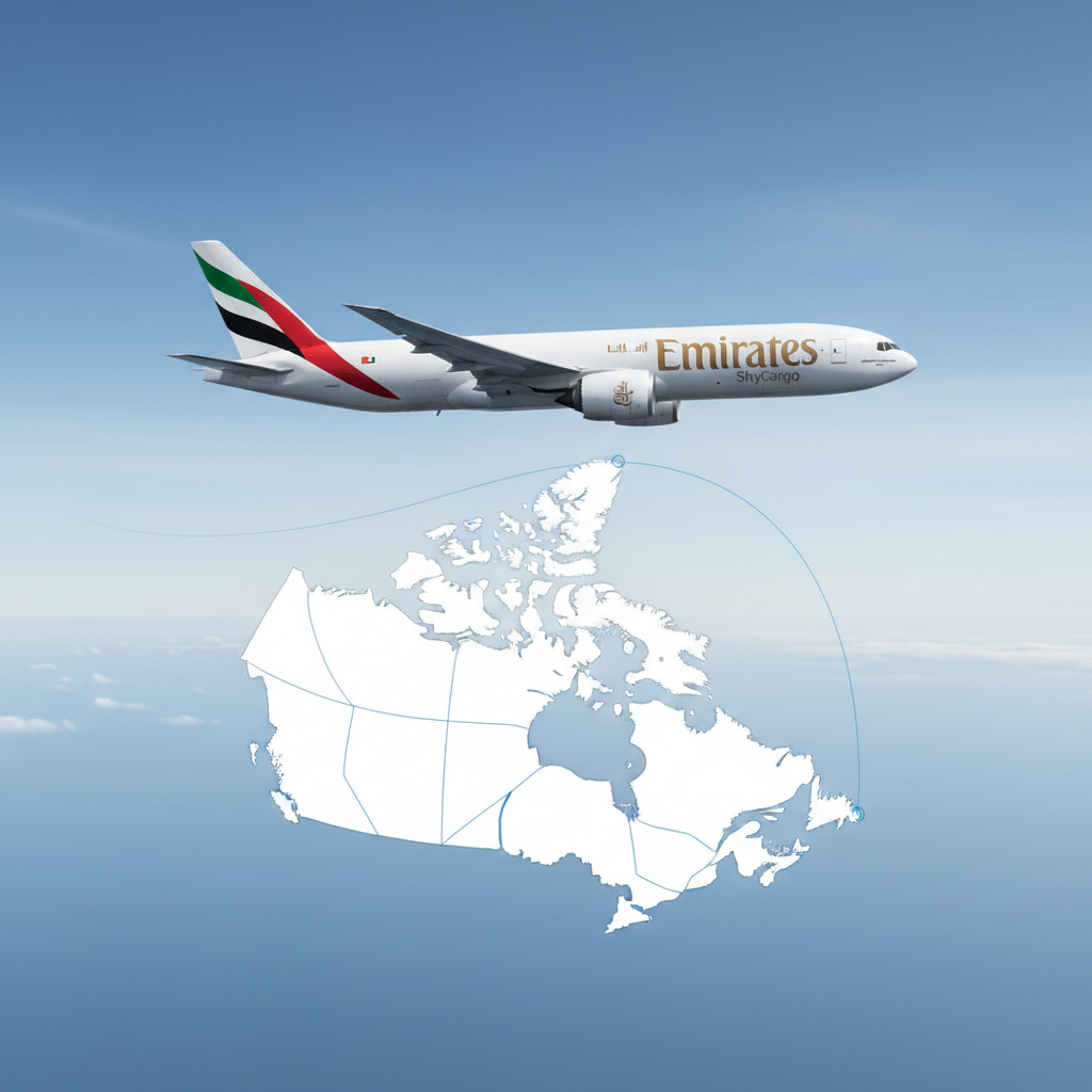 Emirates SkyCargo, Kanada'ya Yeni Haftalık Kargo Servisi Başlattı