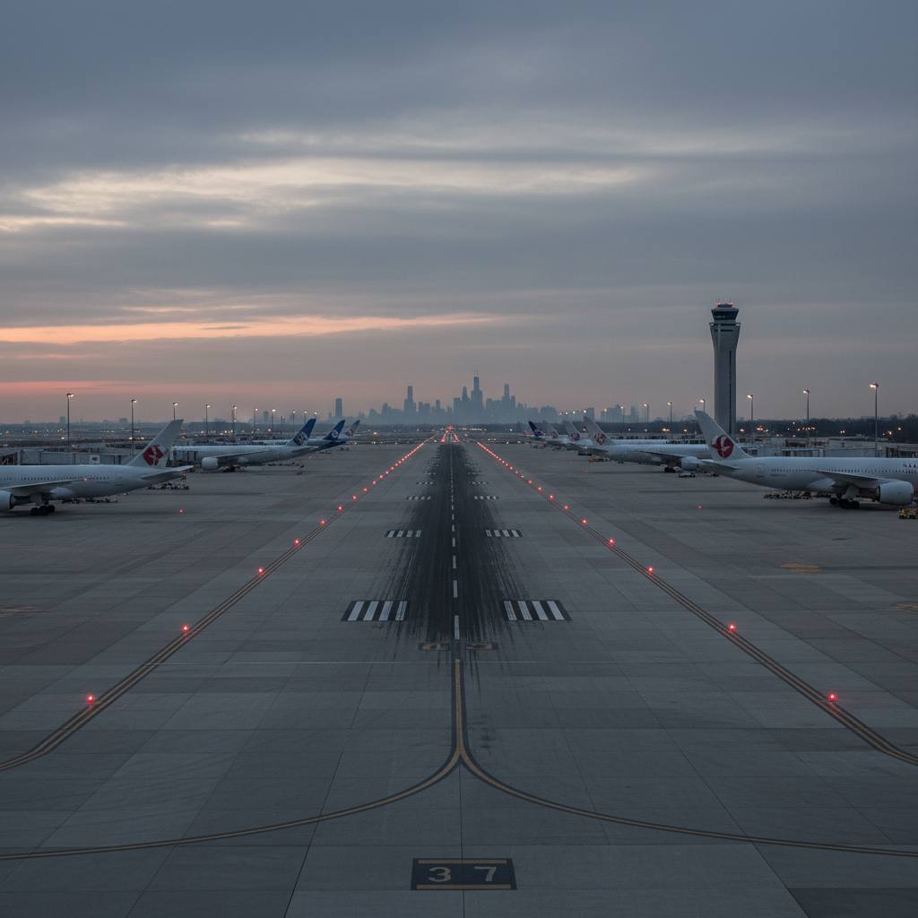 FAA, Chicago O’Hare Havalimanı'nda Uçuşları Sınırladı