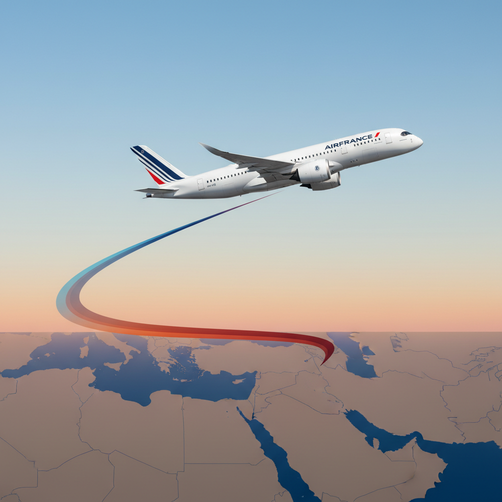 Air France, Orta Doğu Uçuşlarını Güvenlik Endişeleri Nedeniyle Uzatıyor