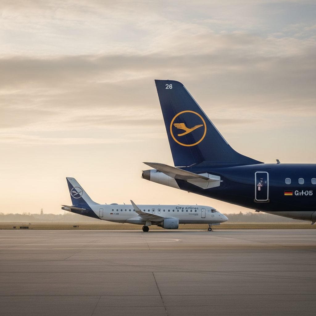 Lufthansa CityLine Uçuş Operasyonlarını Durdurdu, City Airlines Devam Ediyor