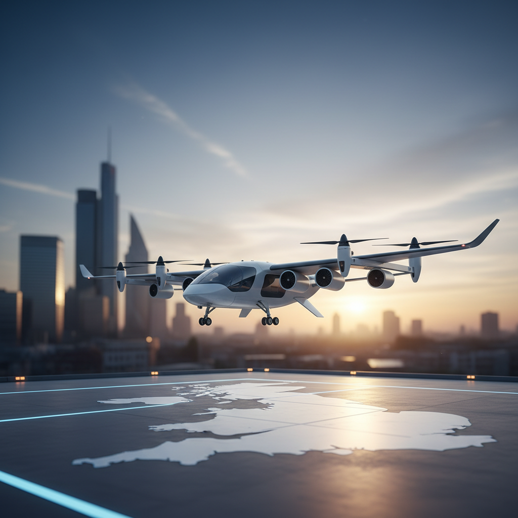 Birleşik Krallık, eVTOL Teknolojisine 63 Milyon Dolar Yatırım Yapıyor