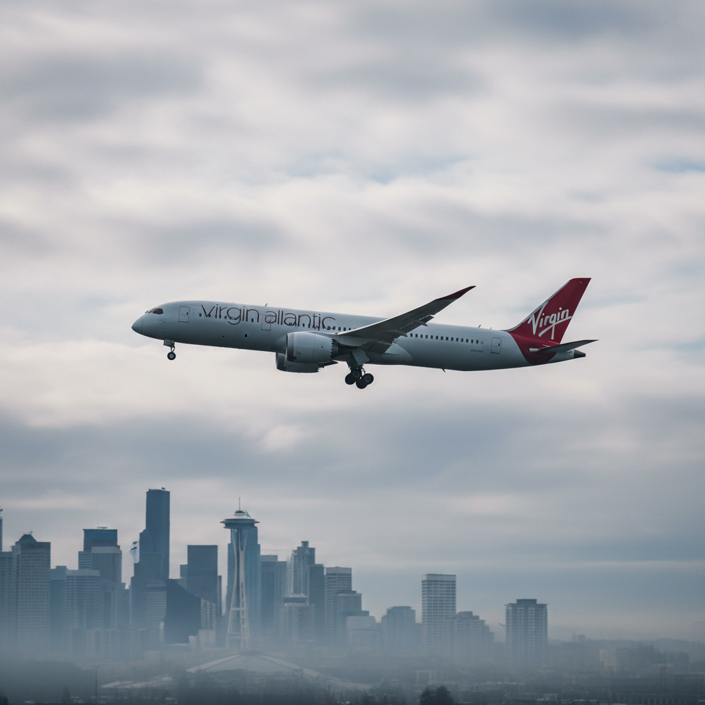 Virgin Atlantic, Seattle-Londra Seferlerini Geçici Olarak Durduruyor