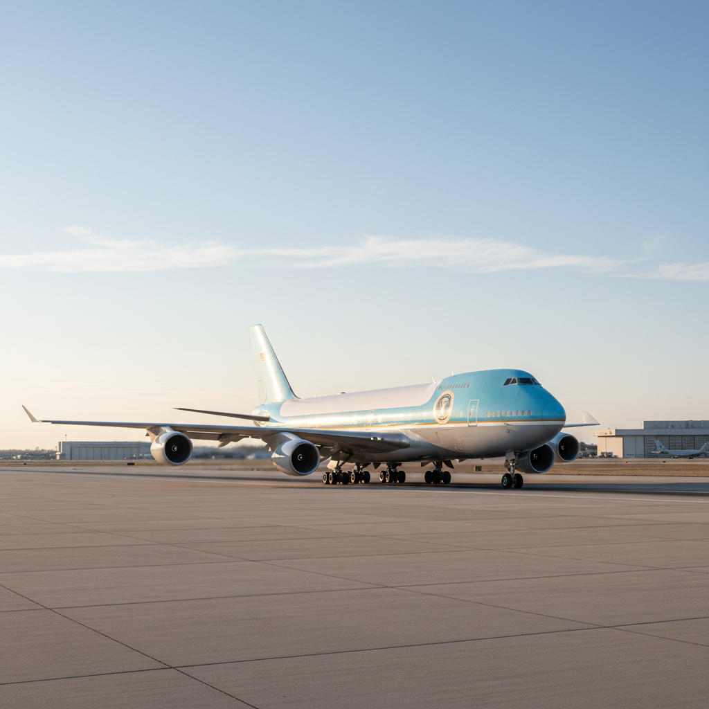 Katar'dan Hediye Edilen Boeing 747-8i, Air Force One Olacak