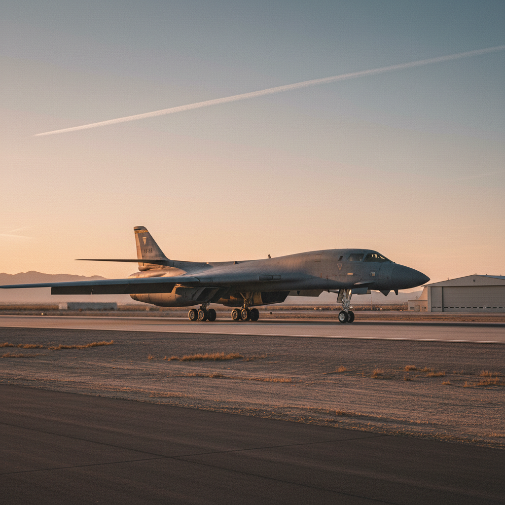 Emekli B-1B Bombacısı Aktif Hizmete Döndü