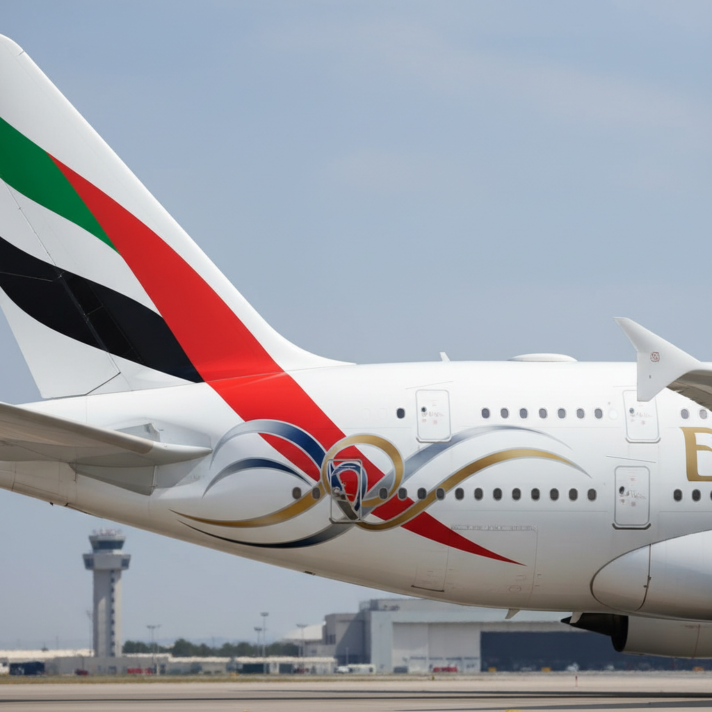 Emirates, A380 Uçağında Büyüleyici Bir Birlik Sembolü Tanıttı