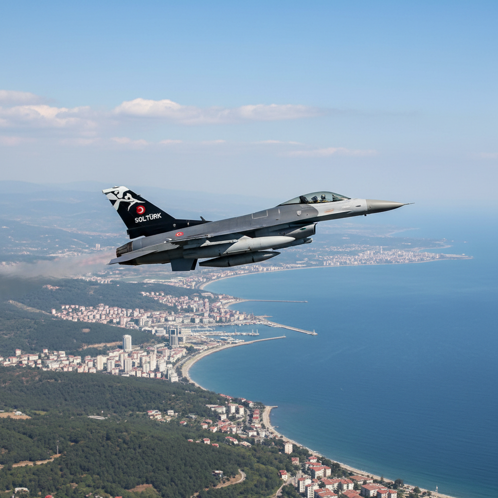 SOLOTÜRK, Ordu'da Nefes Kesen Gösteri Uçuşu Gerçekleştirecek