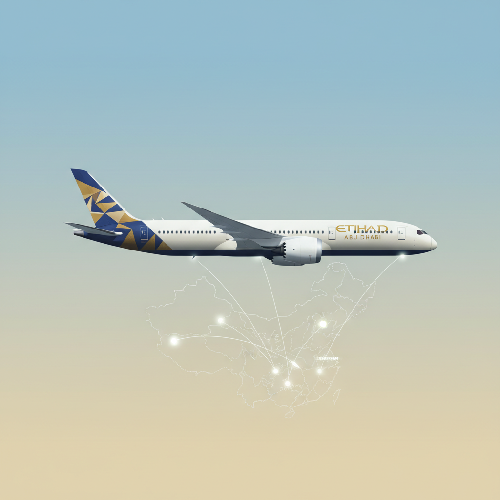 Etihad Airways, Çin Pazarına Yeni Hatlarla Giriş Yapmaya Hazırlanıyor