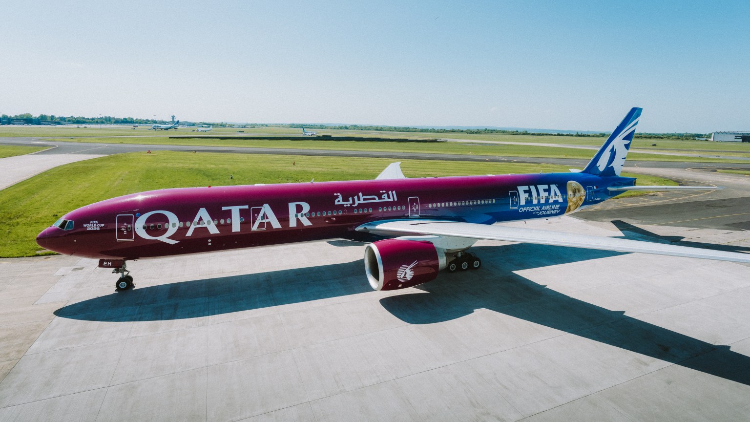 Qatar Airways, Dünya Kupası Temalı Uçak Tasarımını Tanıttı