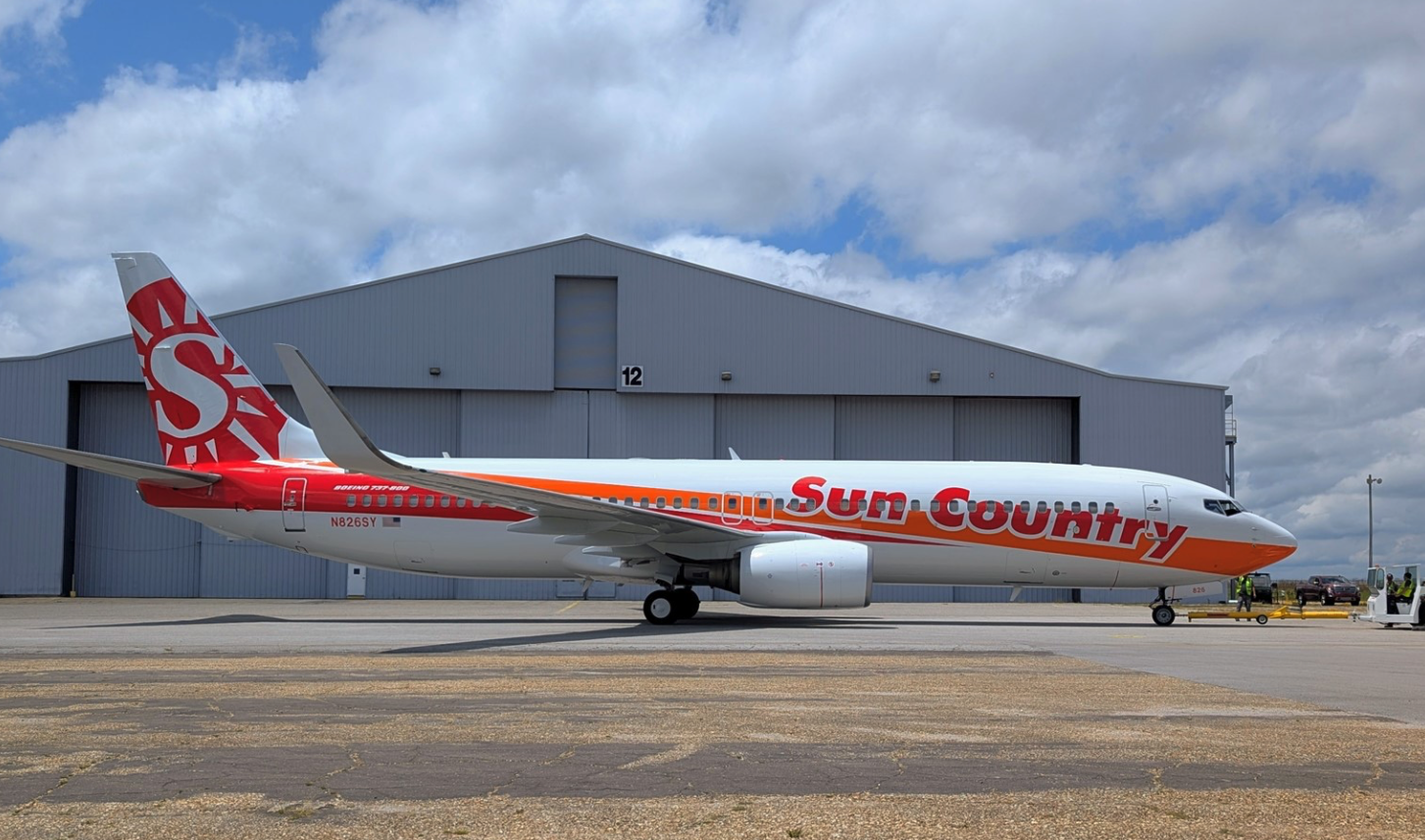 Sun Country Havayolları, 90'lar Temalı Yeni Uçak Tasarımını Tanıttı