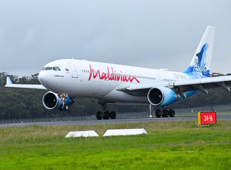 Maldivian Hava Yolları, Avustralya ile Maldivler Arasında İlk Direkt Uçuşu Başlattı