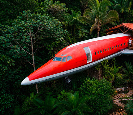 Boeing 727, Kosta Rika'da Lüks Otele Dönüştürüldü