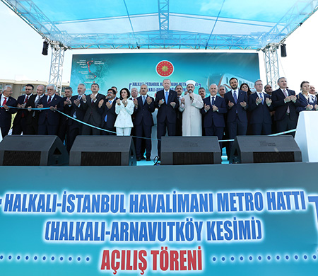 Halkalı-İstanbul Havalimanı Metro Hattı Açıldı, 31 Temmuz'a Kadar Ücretsiz