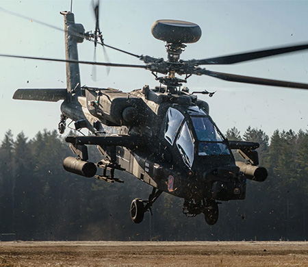 ABD Ordusuna Ait Apache Helikopteri Hürmüz Boğazı'nda Düştü