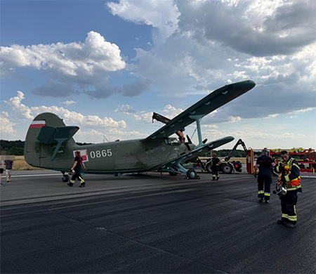 Lüksemburg'da Antonov An-2 Uçağı Kaza Yaptı: 12 Yolcu Güvende