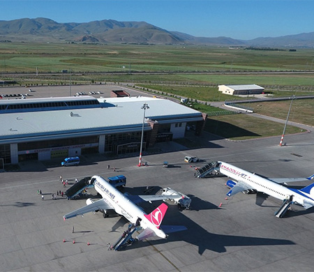 Erzurum Havalimanı'nda 400 Kilometrelik Altyapı Yenileme Projesi Başladı