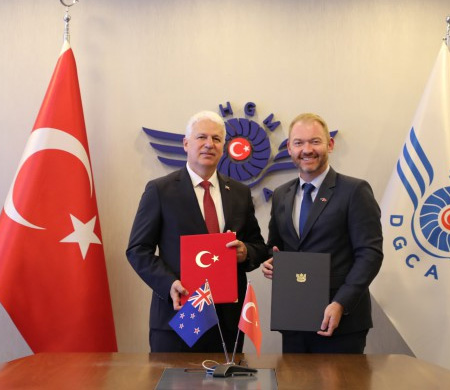 Türkiye ve Yeni Zelanda Arasında Havacılık Anlaşması İmzalandı